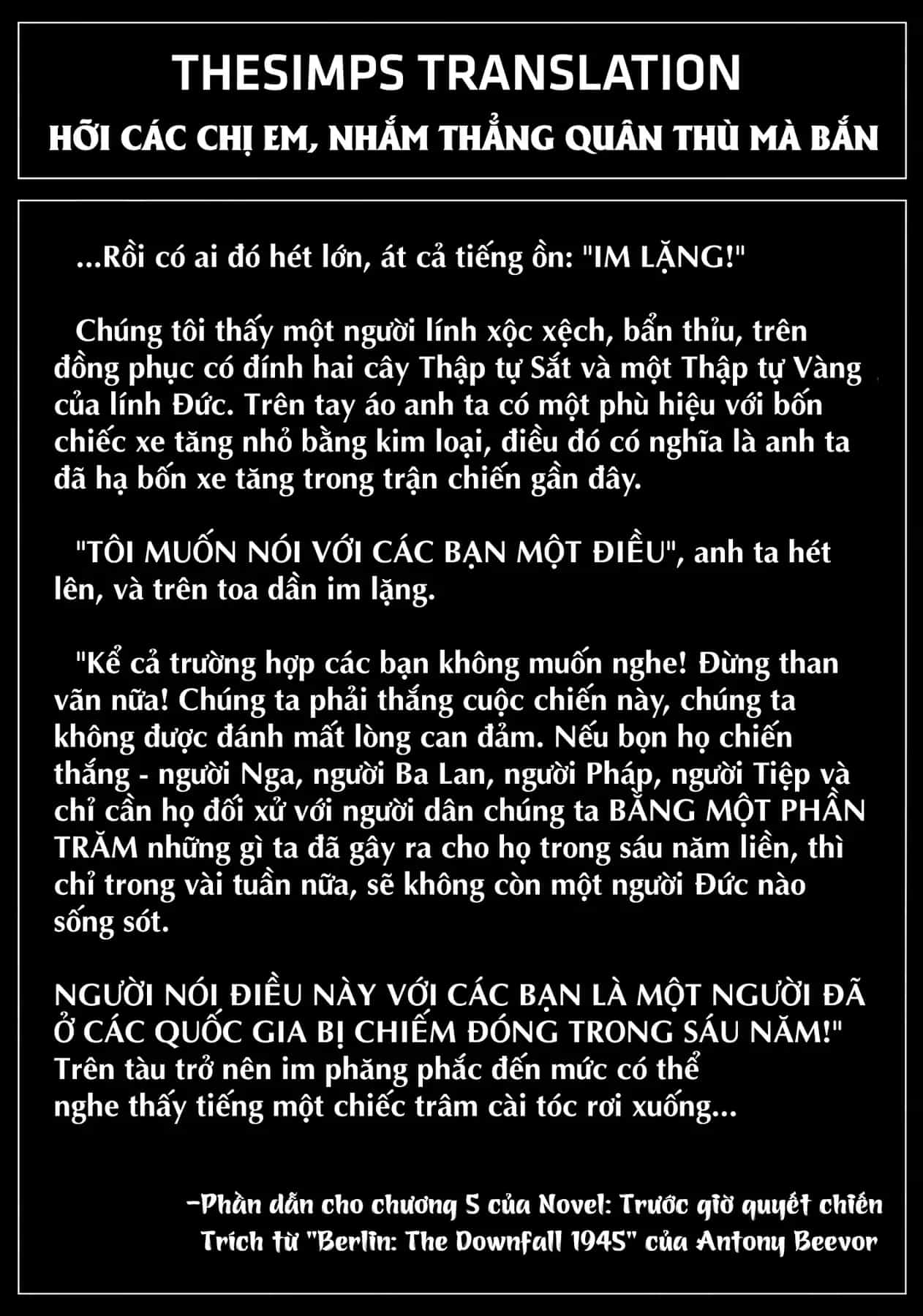 Hỡi Các Chị Em, Nhắm Thẳng Quân Thù Mà Bắn. - Chương 22 - ảnh 2