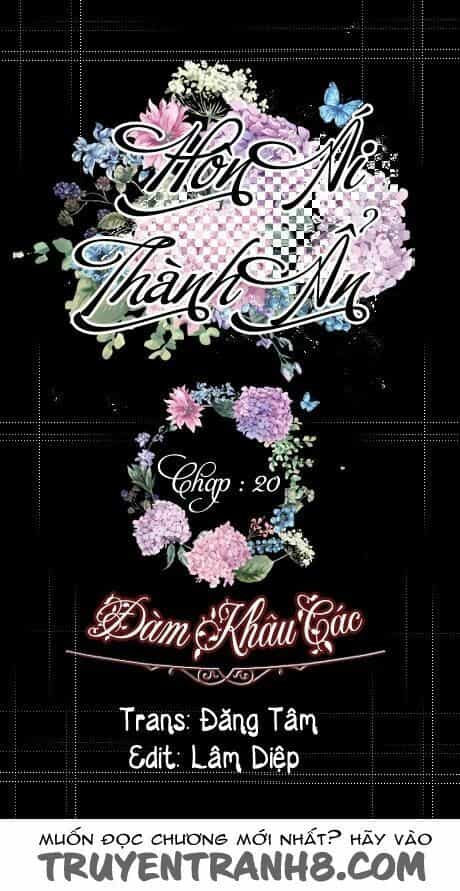 Hôn Ái Thành Ẩn - Chương 20 - ảnh 1