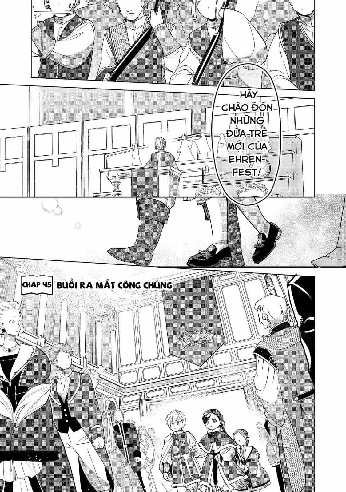 Honzuki No Gekokujou : Dai 3-Bu Ryouchi Ni Hon O Hirogeyou ! - Chương 45 - ảnh 2
