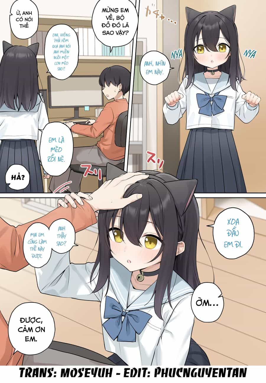 Ichinichi Ichi Jikan Dake Neko Ni Naru Imouto - Chương 1 - ảnh 1