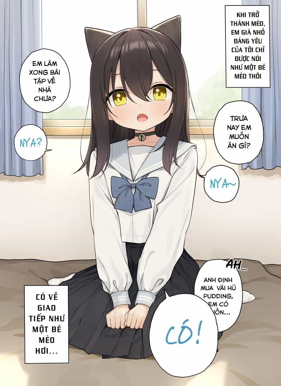 Ichinichi Ichi Jikan Dake Neko Ni Naru Imouto - Chương 2 - ảnh 2