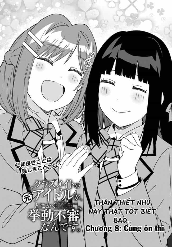 Idol Cùng Lớp Tôi Cứ Đáng Nghi Thế Nào Ấy - Chương 8 - ảnh 4