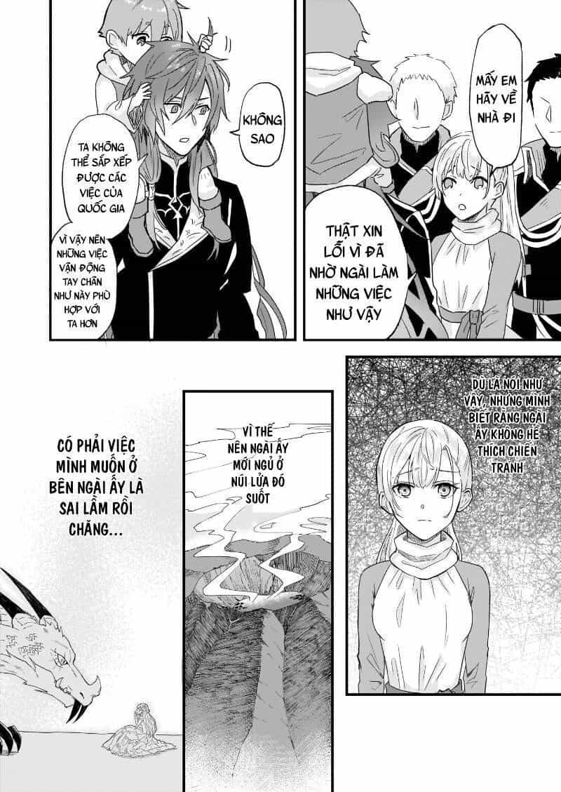Imouto Ni Fiancee Wo Yuzure To Iwaremashita, Saikyou No Ryuu Ni Kiniirarete Masakano Okoku Nottori? - Chương 10.5 - ảnh 13