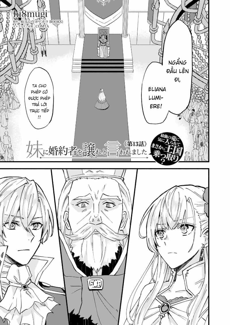 Imouto Ni Fiancee Wo Yuzure To Iwaremashita, Saikyou No Ryuu Ni Kiniirarete Masakano Okoku Nottori? - Chương 13 - ảnh 2