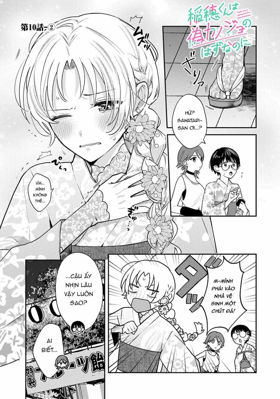 Inaho-Kun Wa Nise Kanojo No Hazu Na No Ni - Chương 10 - ảnh 14
