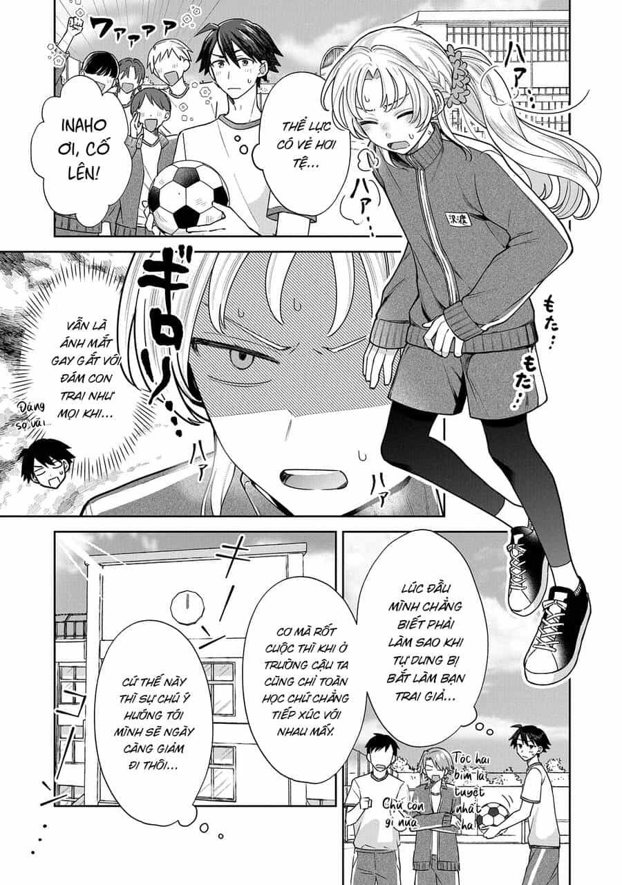 Inaho-Kun Wa Nise Kanojo No Hazu Na No Ni - Chương 3 - ảnh 5