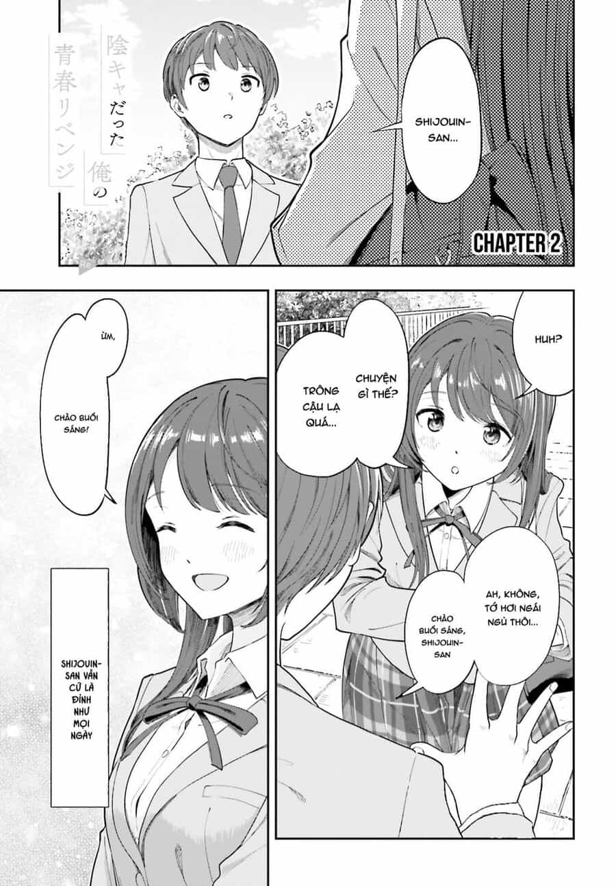 Inkya Datta Ore No Seishun Revenge: Tenshi Sugiru Ano Ko Wa Ayumu Re Life - Chuong 2 - ảnh 1