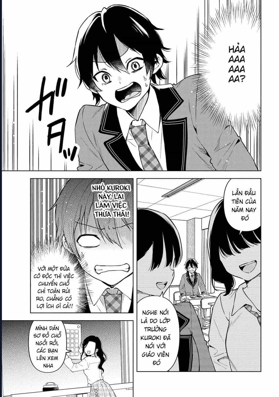 Inkya No Ore Ga Sekigae De S-Kyuu Bishoujo Ni Kakomaretara Himitsu No Kankei Ga Hajimatta - Chương 1 - ảnh 5
