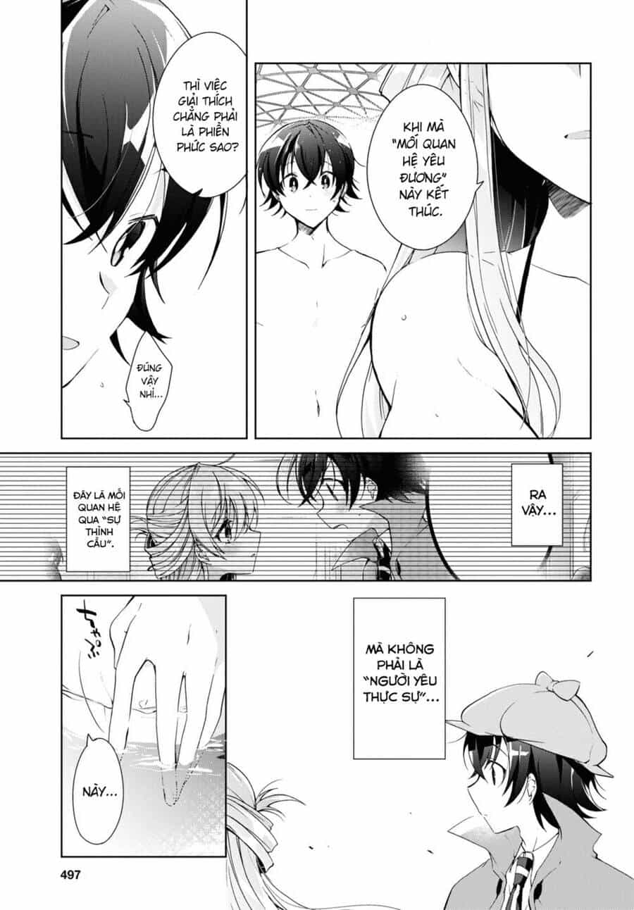 Isshiki-San Wa Koi Wo Shiritai - Chương 10 - ảnh 21