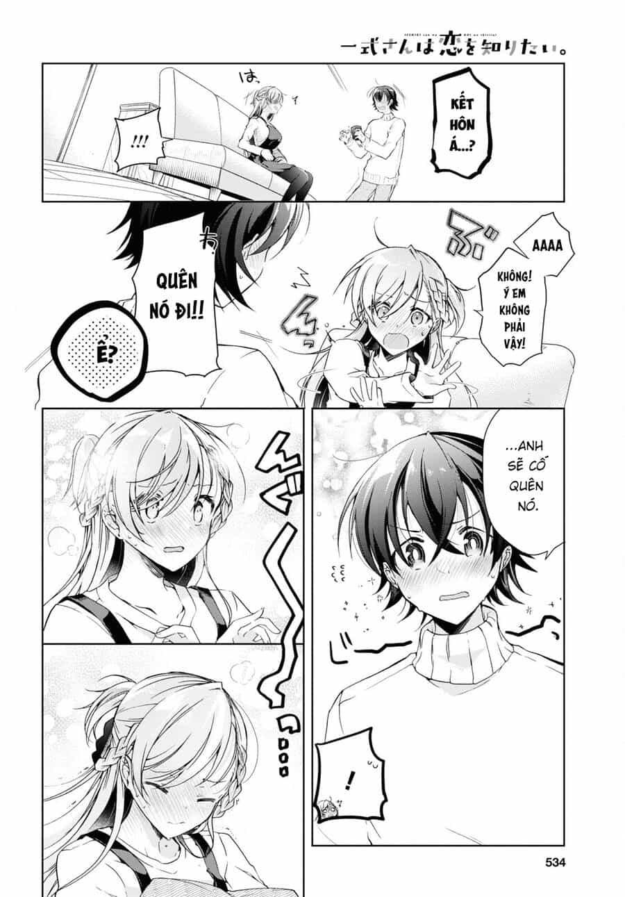 Isshiki-San Wa Koi Wo Shiritai - Chương 17 - ảnh 22