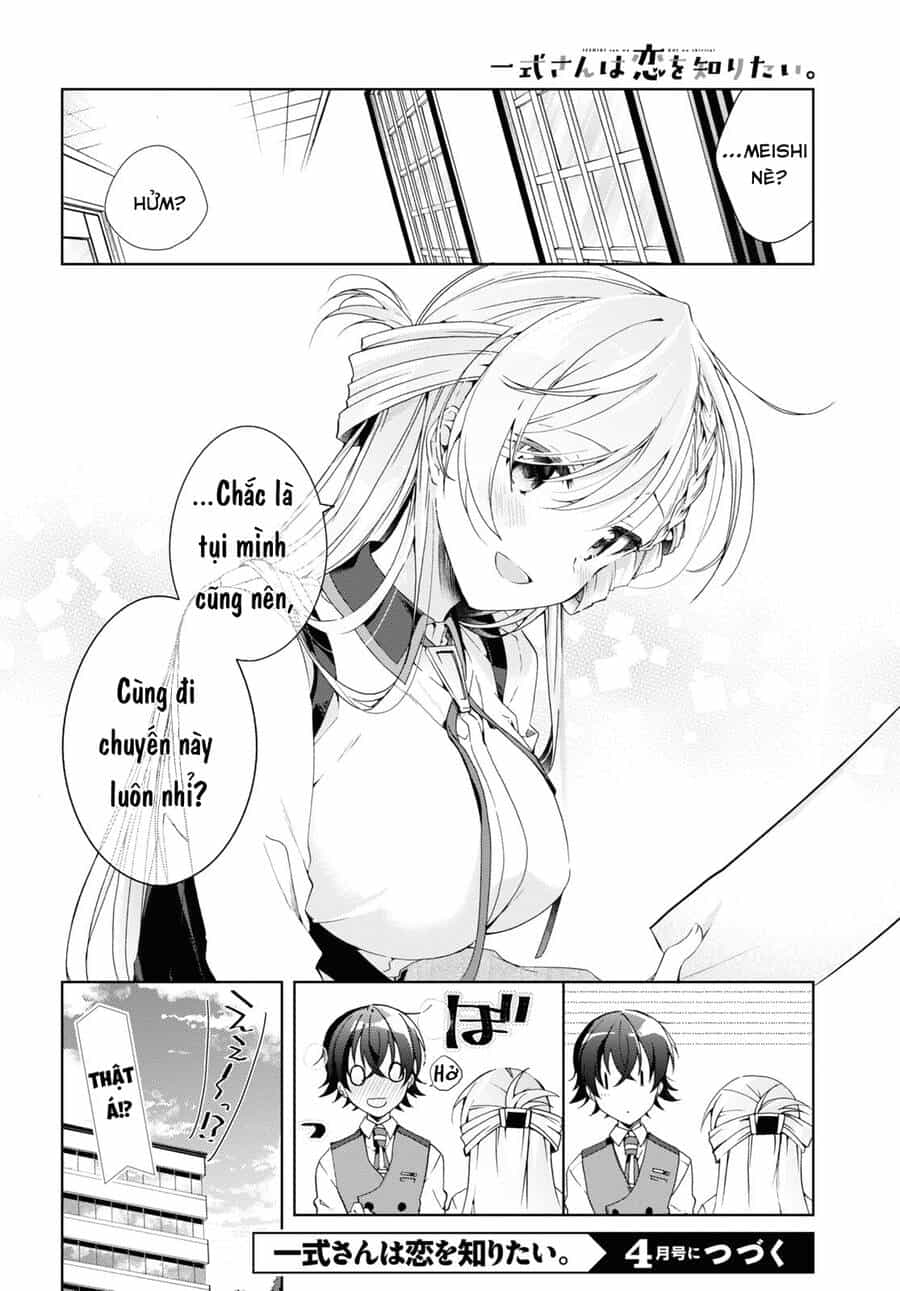 Isshiki-San Wa Koi Wo Shiritai - Chương 18 - ảnh 21