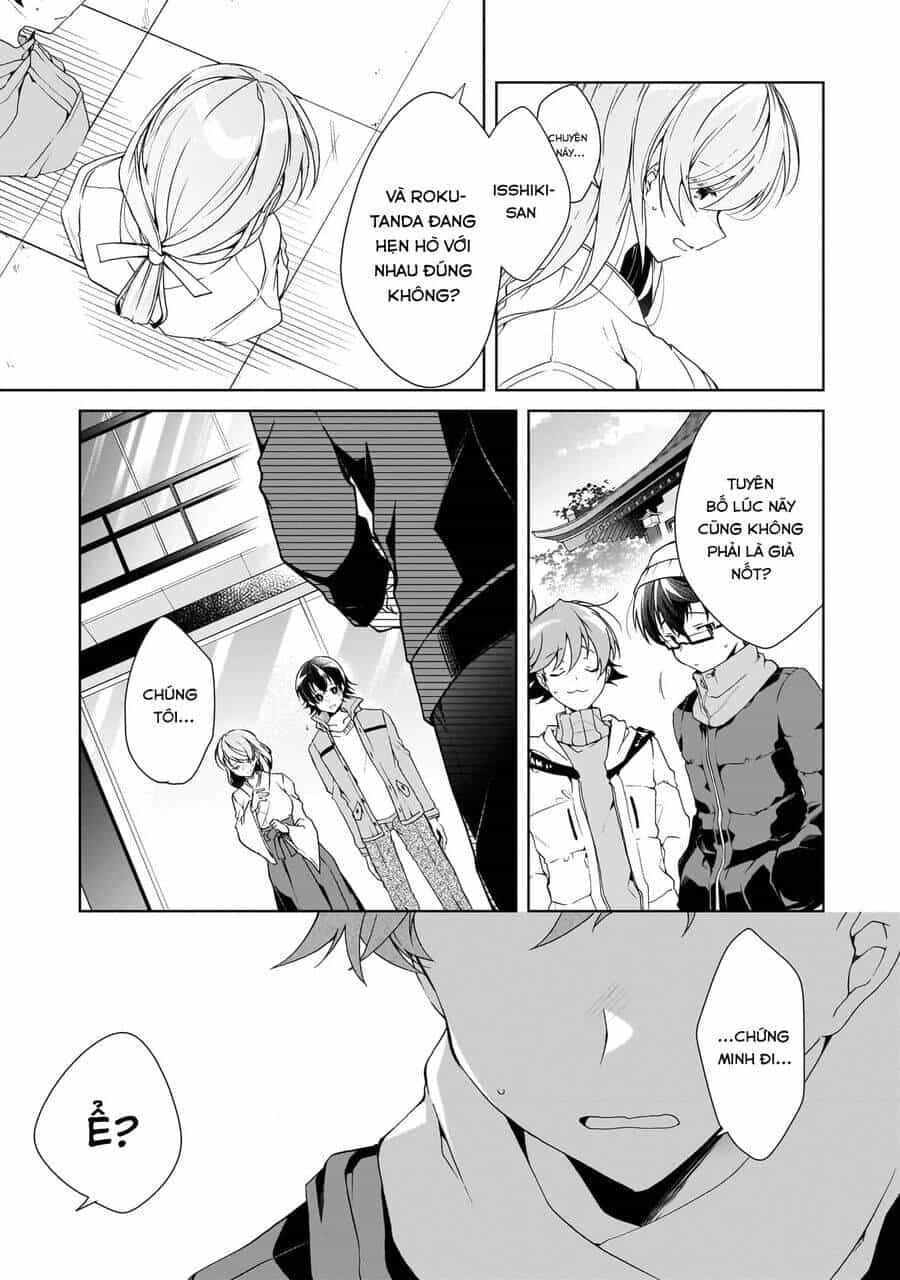 Isshiki-San Wa Koi Wo Shiritai - Chương 24 - ảnh 9