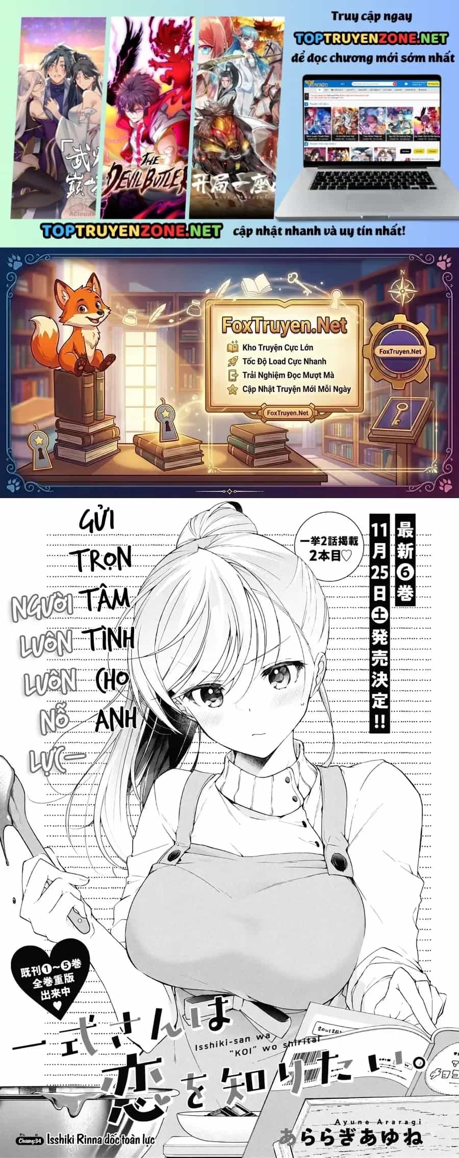 Isshiki-San Wa Koi Wo Shiritai - Chương 34 - ảnh 2