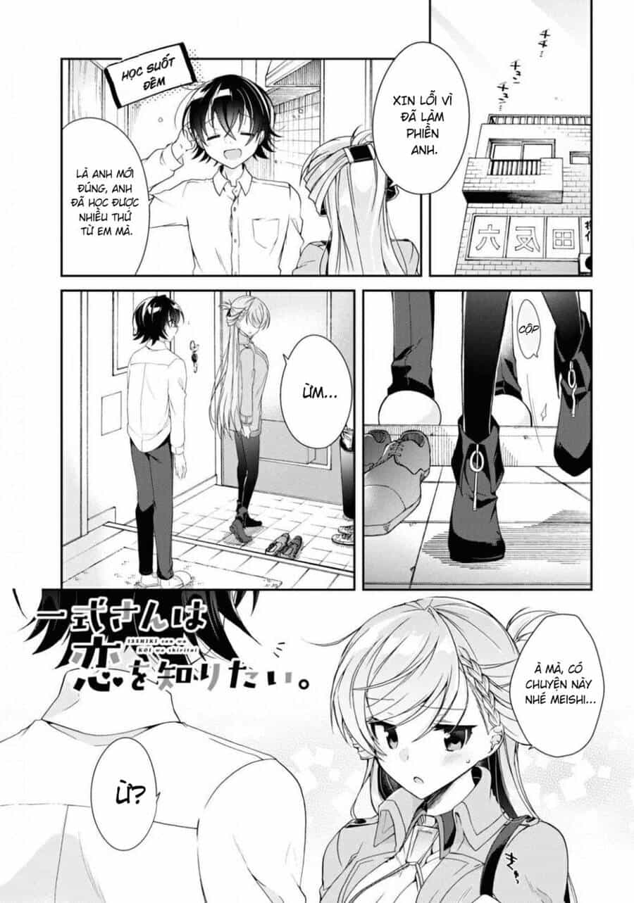 Isshiki-San Wa Koi Wo Shiritai - Chương 4 - ảnh 3