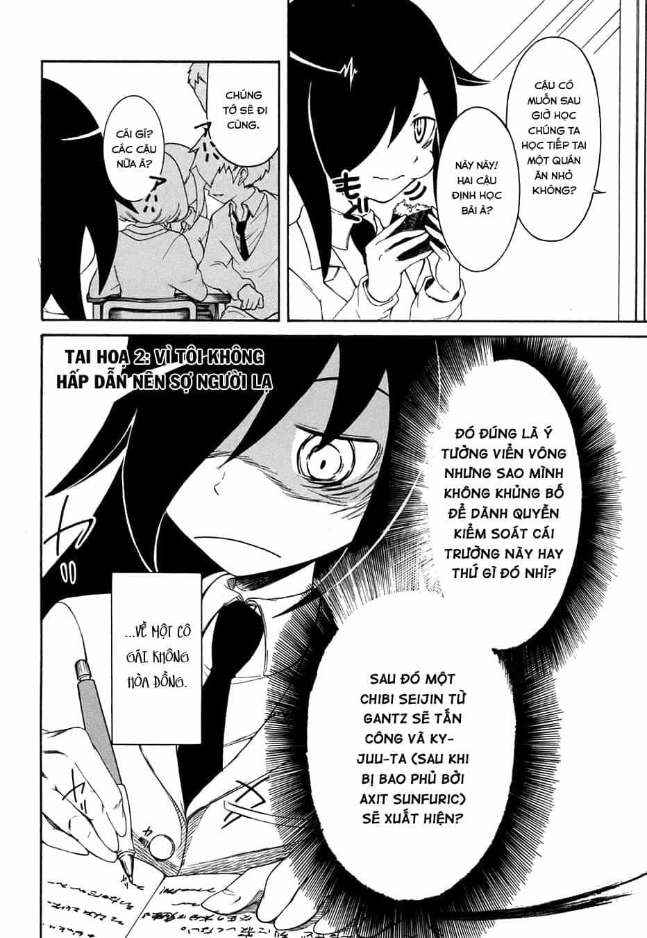 It’s Not My Fault That I’m Not Popular! - Chương 2 - ảnh 3