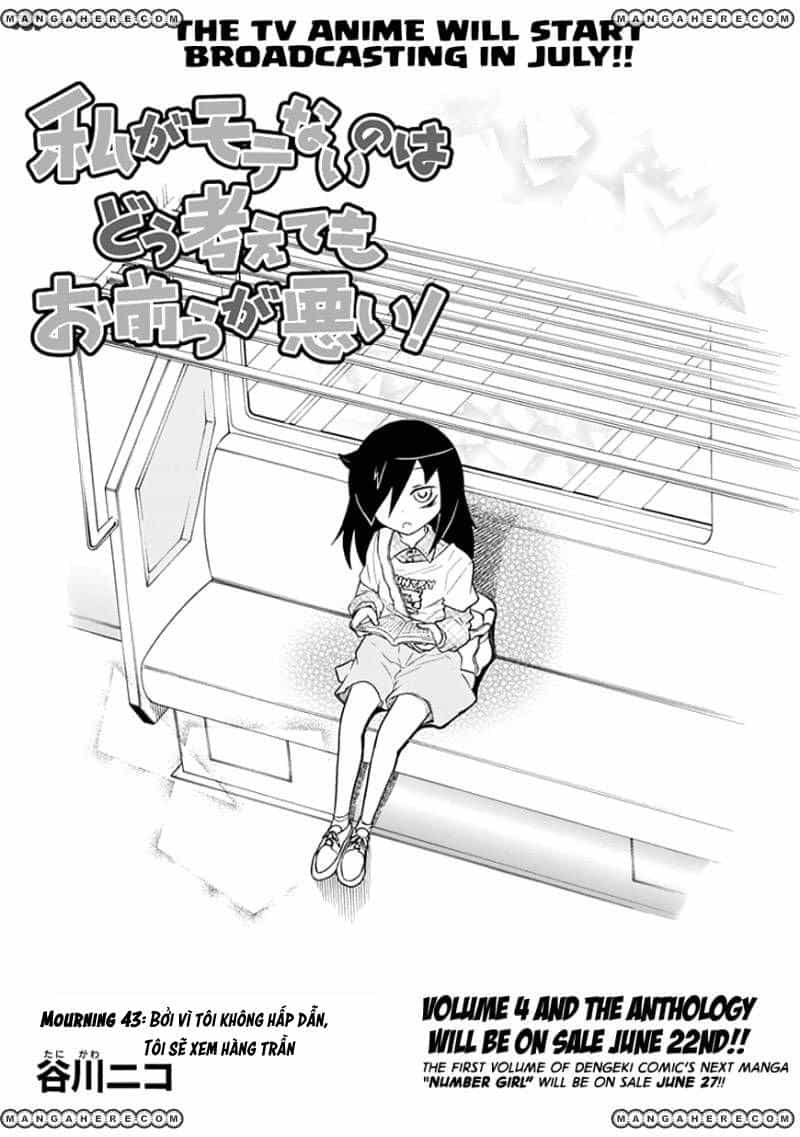 It’s Not My Fault That I’m Not Popular! - Chương 43 - ảnh 1