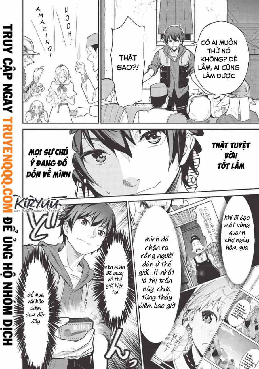 Itsudemo Jitaku Ni Kaerareru Ore Wa, Isekai De Gyoushounin O Hajimemashita - Chương 3 - ảnh 3