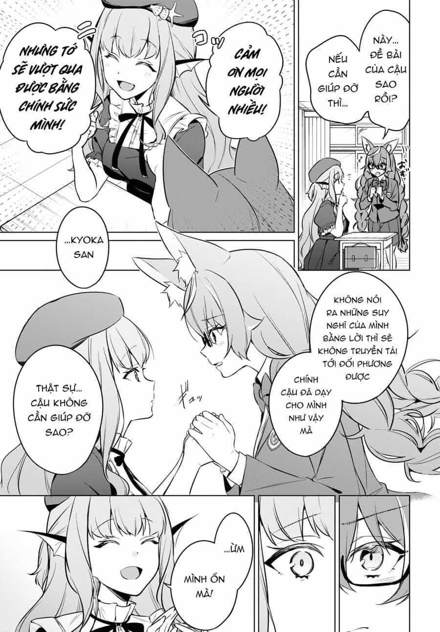 Jingai Kyoushitsu No Ningen-Girai Kyoushi: Hitoma-Sensei, Watashi-Tachi Ni Ningen O Oshiete Kuremasen Ka? - Chương 11 - ảnh 12