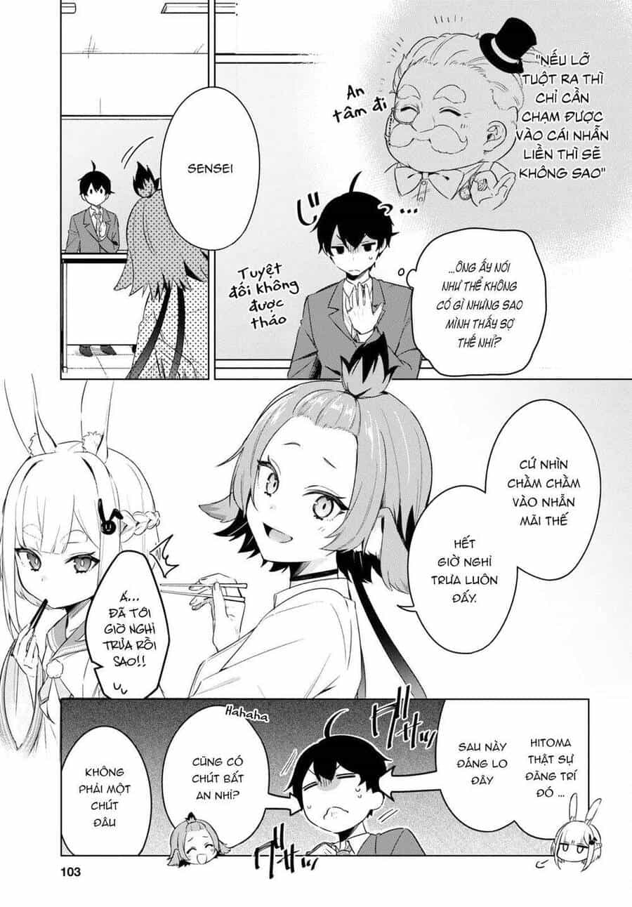 Jingai Kyoushitsu No Ningen-Girai Kyoushi: Hitoma-Sensei, Watashi-Tachi Ni Ningen O Oshiete Kuremasen Ka? - Chương 2 - ảnh 14