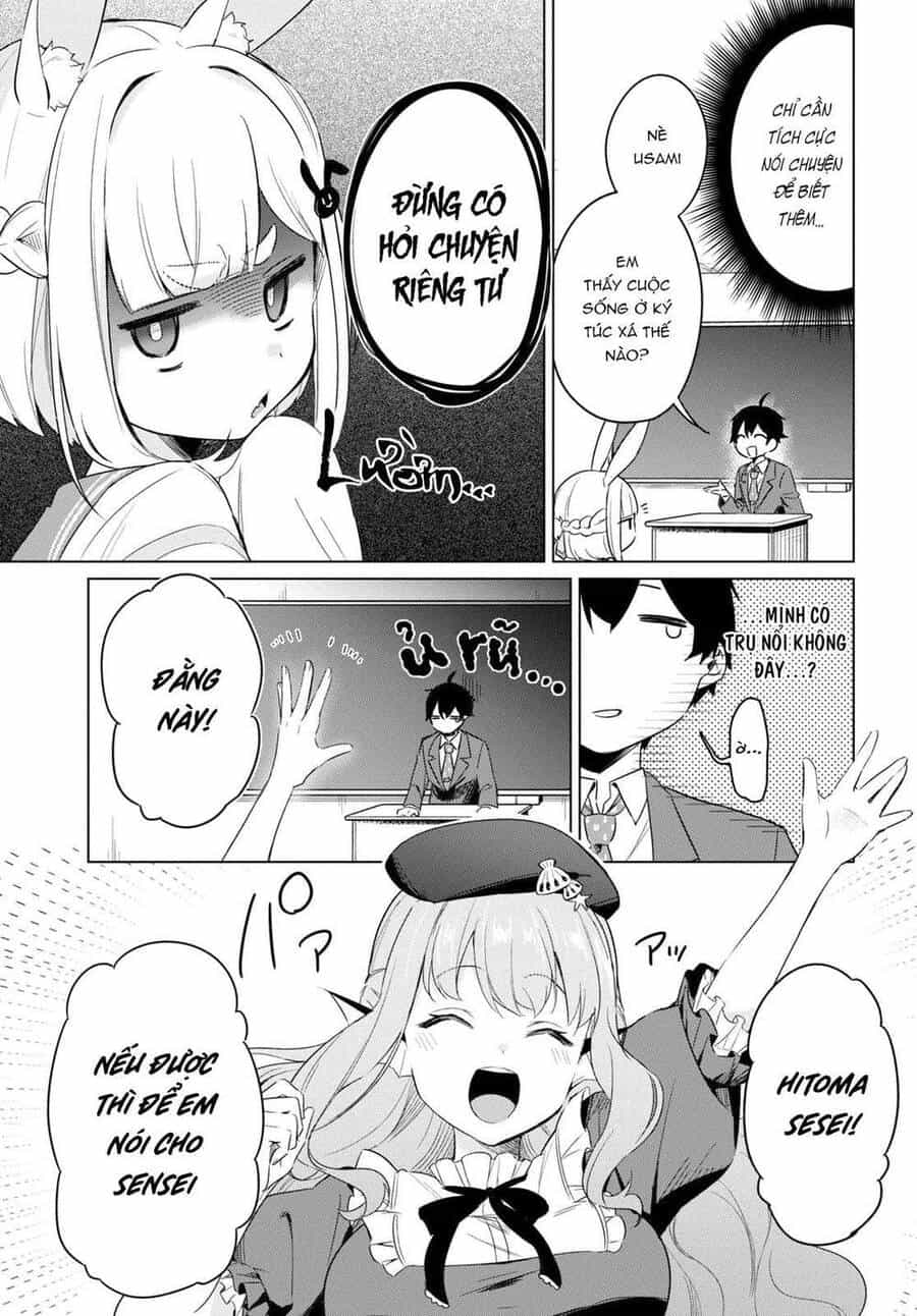 Jingai Kyoushitsu No Ningen-Girai Kyoushi: Hitoma-Sensei, Watashi-Tachi Ni Ningen O Oshiete Kuremasen Ka? - Chương 2 - ảnh 16
