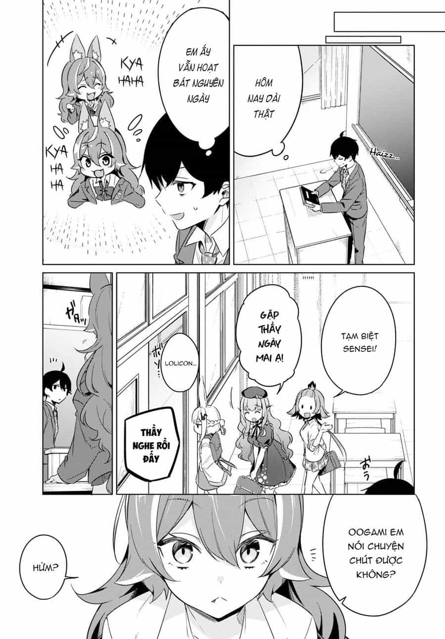 Jingai Kyoushitsu No Ningen-Girai Kyoushi: Hitoma-Sensei, Watashi-Tachi Ni Ningen O Oshiete Kuremasen Ka? - Chương 3 - ảnh 20