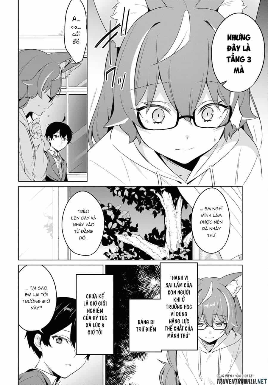 Jingai Kyoushitsu No Ningen-Girai Kyoushi: Hitoma-Sensei, Watashi-Tachi Ni Ningen O Oshiete Kuremasen Ka? - Chương 4 - ảnh 11