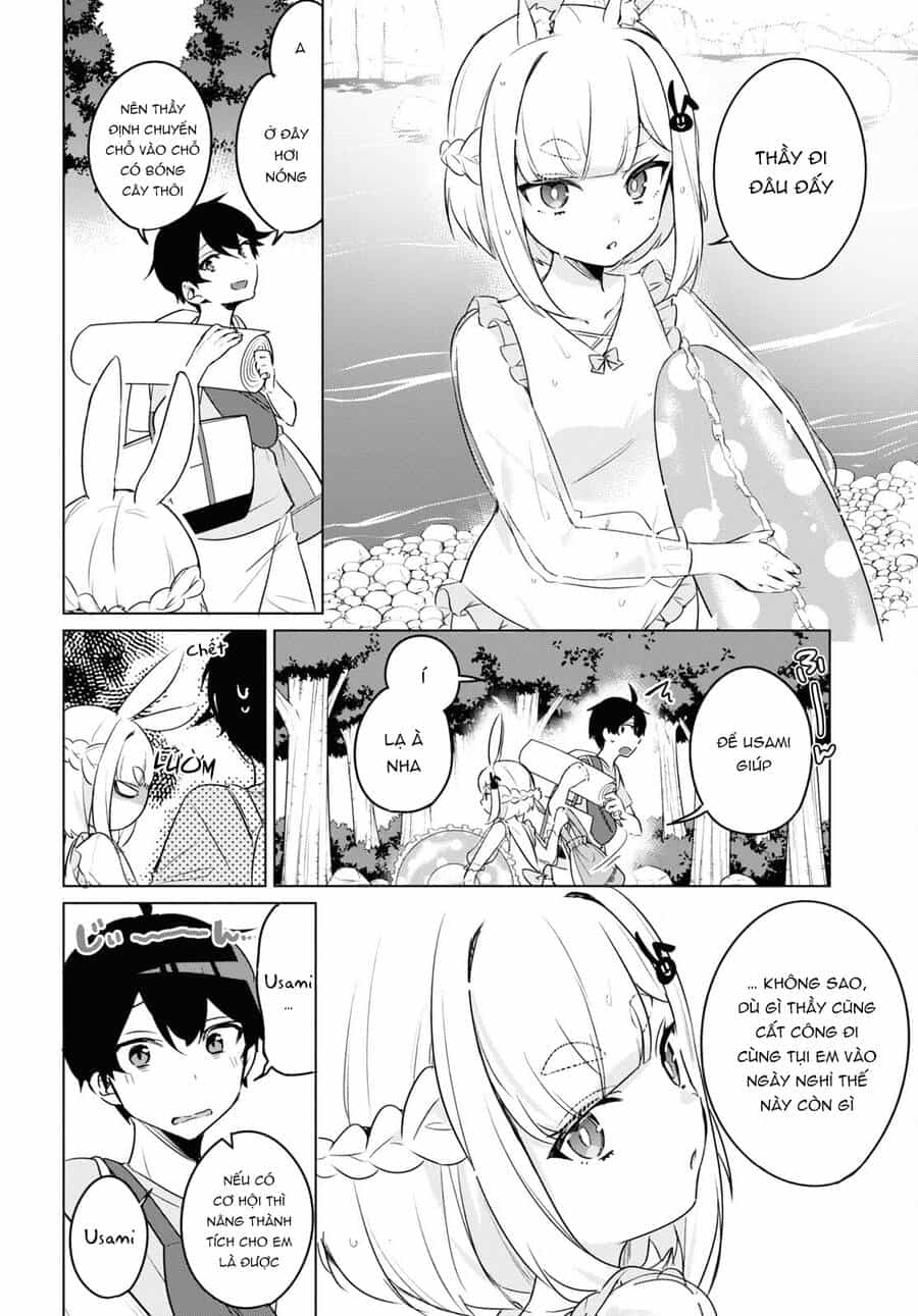 Jingai Kyoushitsu No Ningen-Girai Kyoushi: Hitoma-Sensei, Watashi-Tachi Ni Ningen O Oshiete Kuremasen Ka? - Chương 5 - ảnh 17
