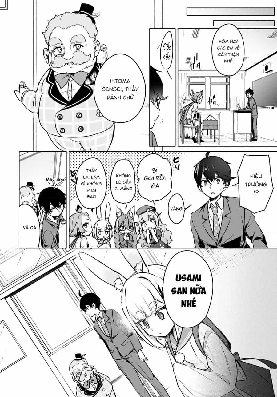 Jingai Kyoushitsu No Ningen-Girai Kyoushi: Hitoma-Sensei, Watashi-Tachi Ni Ningen O Oshiete Kuremasen Ka? - Chương 6 - ảnh 6