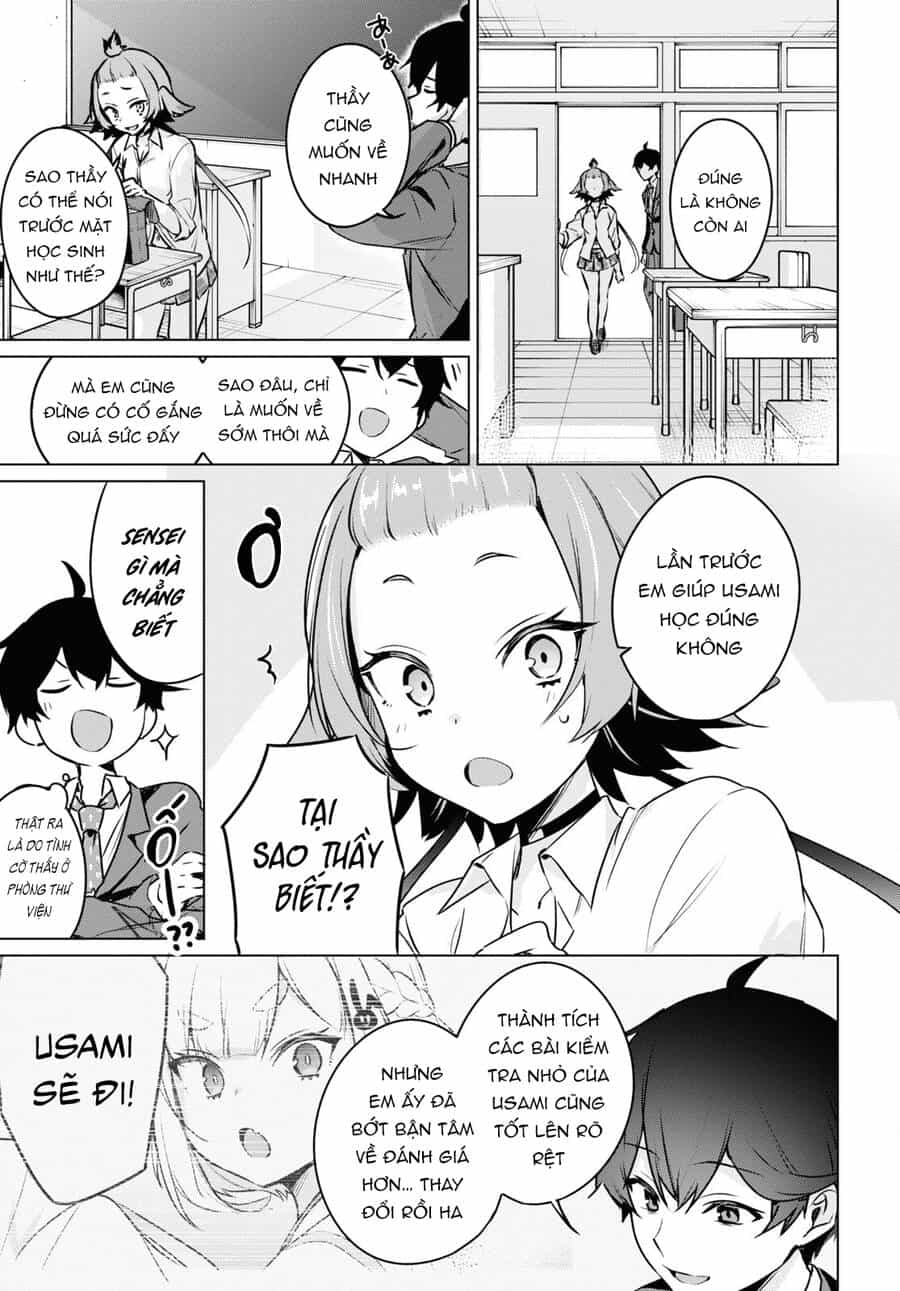 Jingai Kyoushitsu No Ningen-Girai Kyoushi: Hitoma-Sensei, Watashi-Tachi Ni Ningen O Oshiete Kuremasen Ka? - Chương 9 - ảnh 18