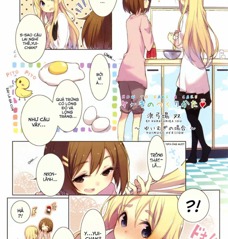 K-On! Story Anthology Comic - Chuong 1 - ảnh 7