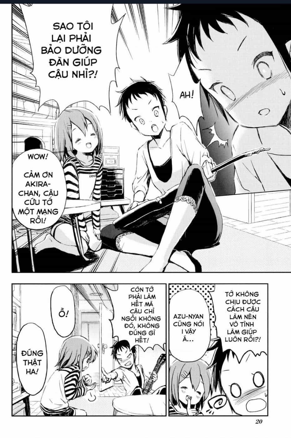 K-On! Story Anthology Comic - Chuong 3 - ảnh 4