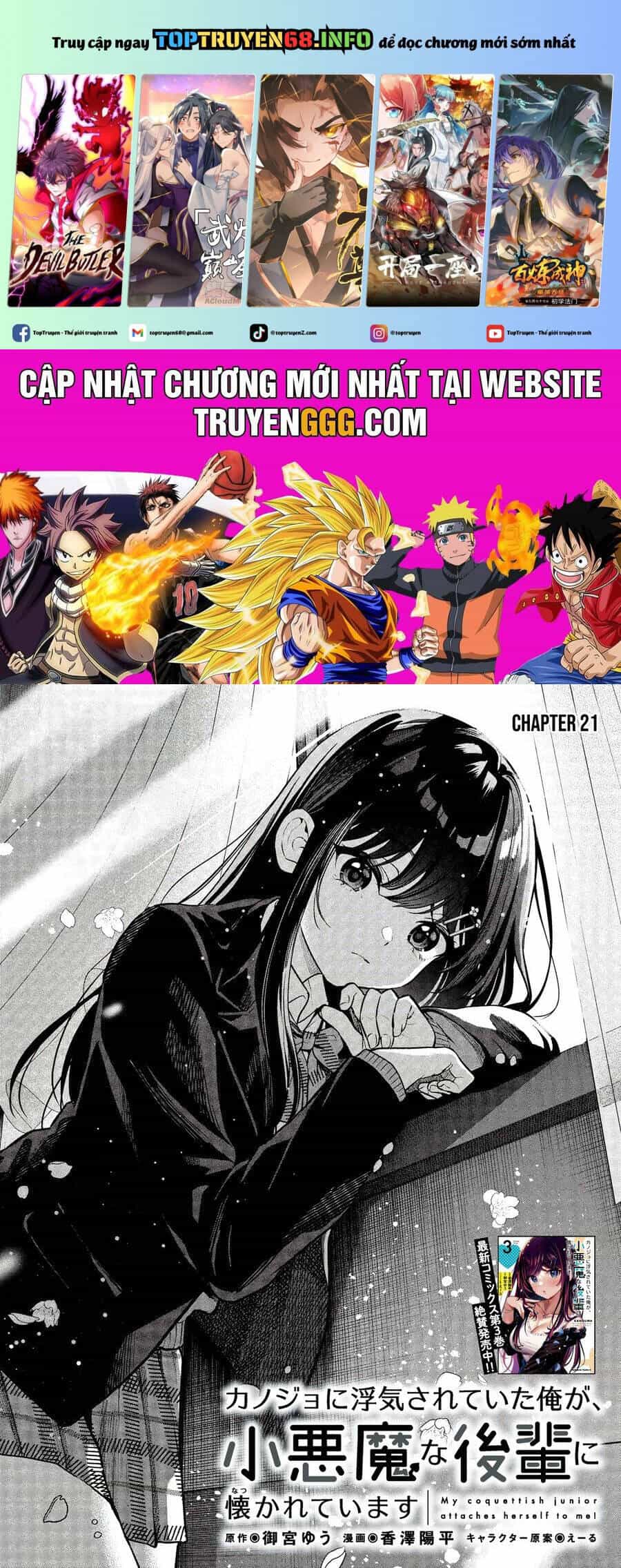 Kanojo Ni Uwaki Sareteita Ore Ga, Koakuma Na Kouhai Ni Natsukareteimasu - Chương 21 - ảnh 2
