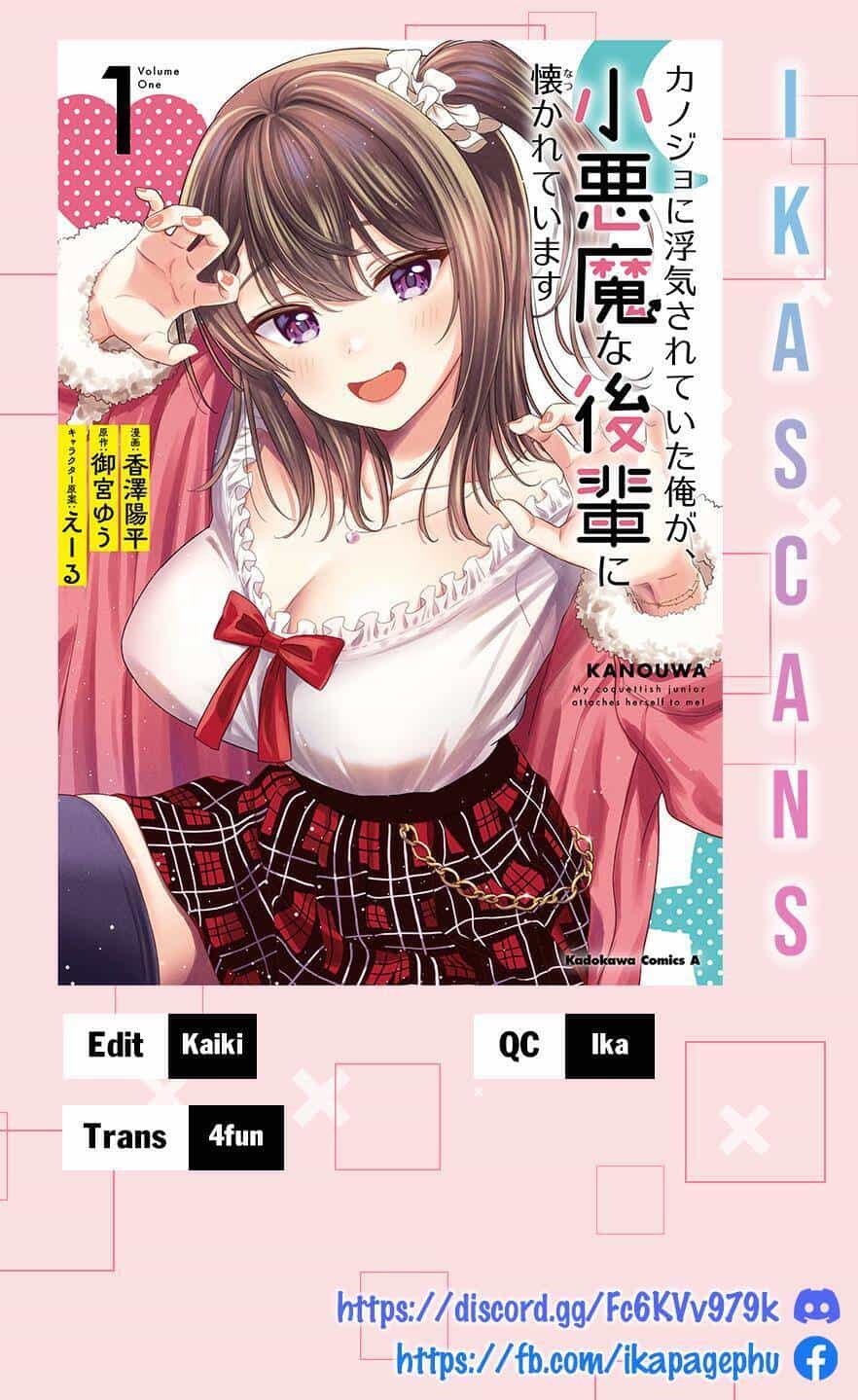 Kanojo Ni Uwaki Sareteita Ore Ga, Koakuma Na Kouhai Ni Natsukareteimasu - Chương 3 - ảnh 1