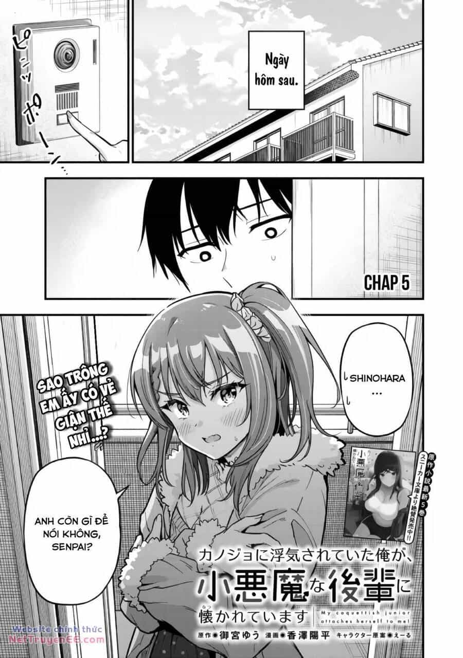 Kanojo Ni Uwaki Sareteita Ore Ga, Koakuma Na Kouhai Ni Natsukareteimasu - Chương 5 - ảnh 2