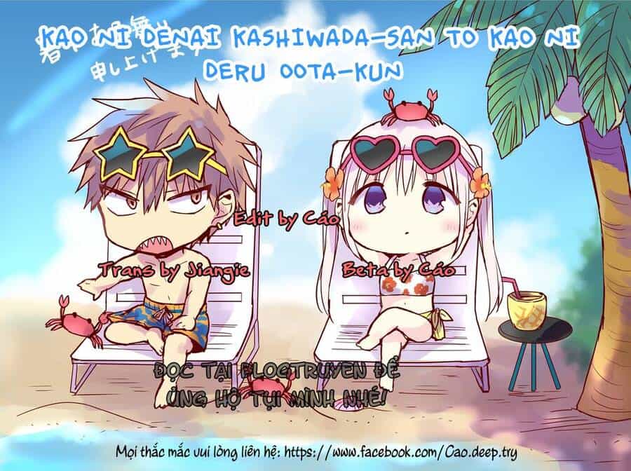 Kao Ni Denai Kashiwada-San To Kao Ni Deru Oota-Kun - Chương 11 - ảnh 10