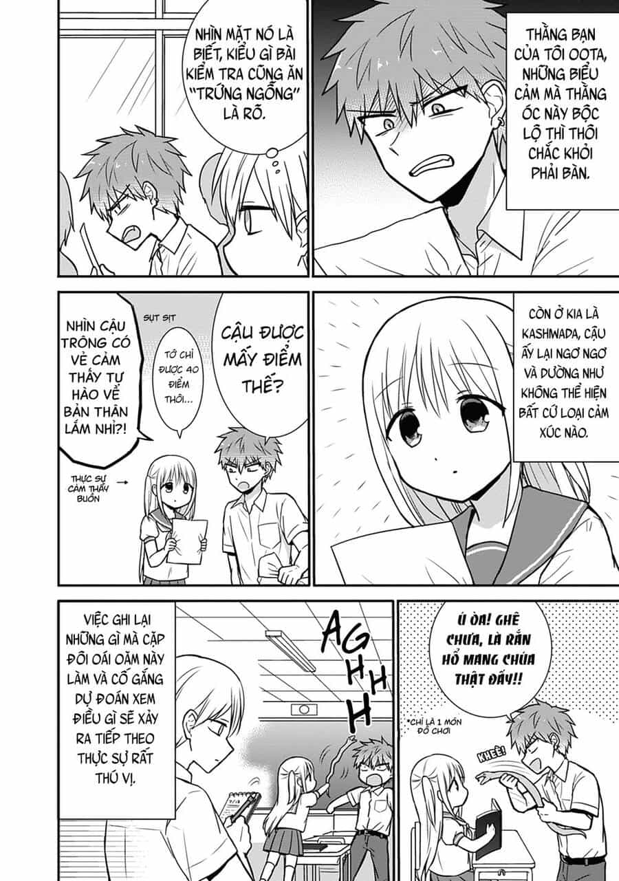 Kao Ni Denai Kashiwada-San To Kao Ni Deru Oota-Kun - Chương 31.5 - ảnh 6