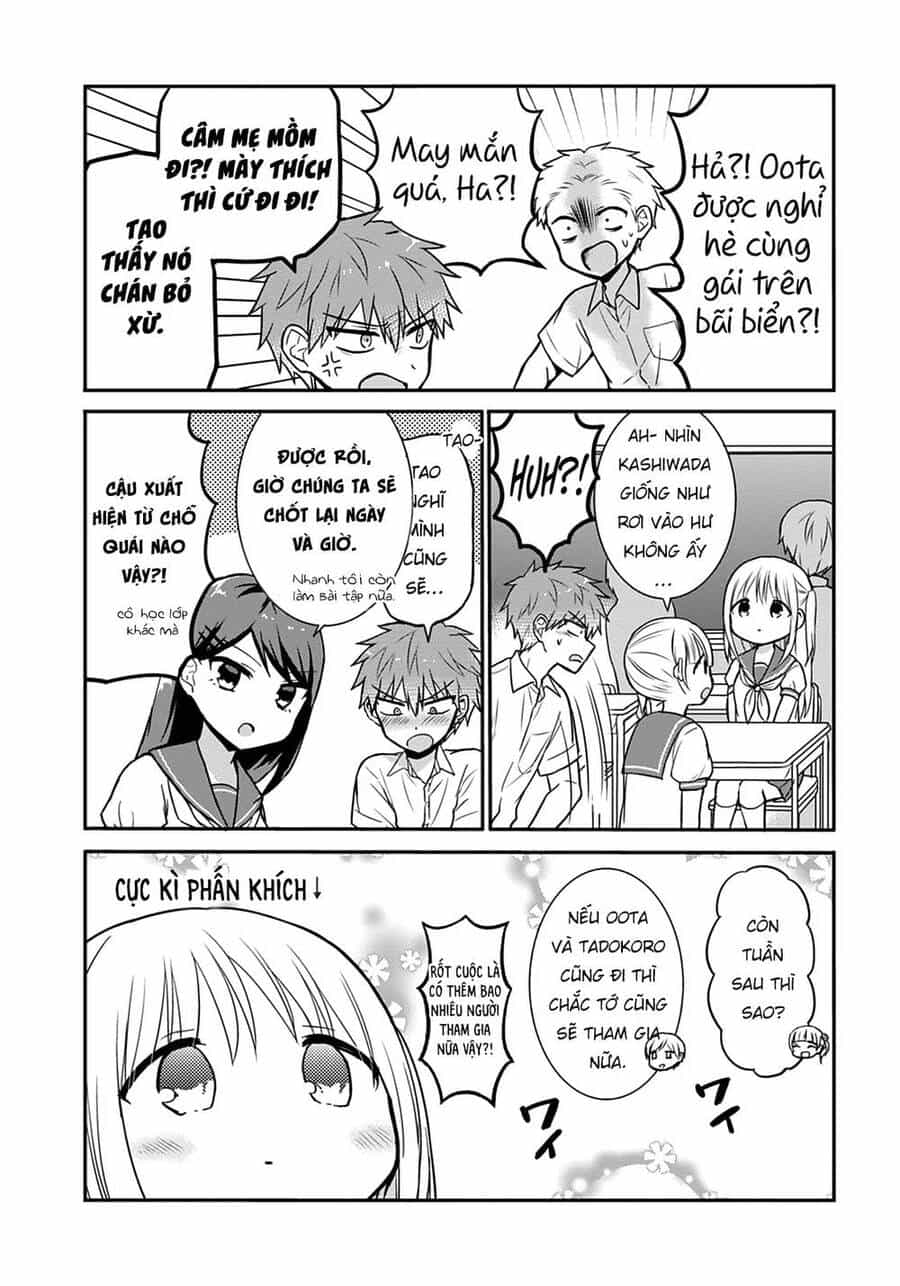 Kao Ni Denai Kashiwada-San To Kao Ni Deru Oota-Kun - Chương 33 - ảnh 4