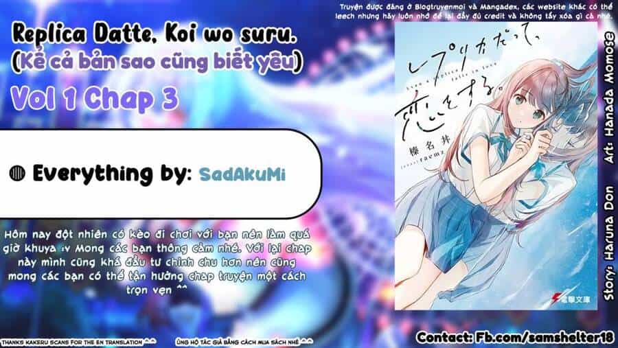 Kể Cả Bản Sao Cũng Biết Yêu - Chương 3 - ảnh 1