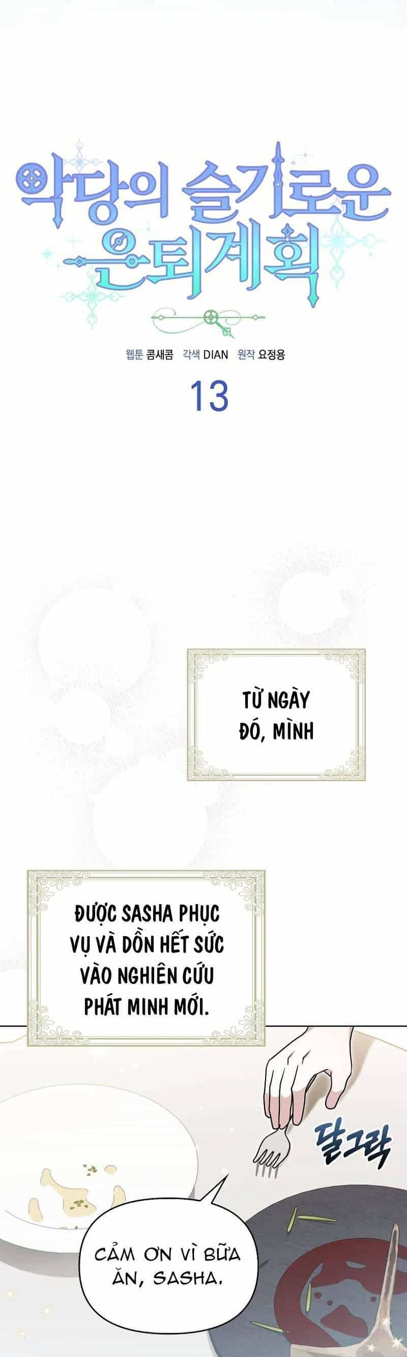 Kế Hoạch Nghỉ Hưu Của Nhân Vật Phản Diện - Chương 13 - ảnh 24