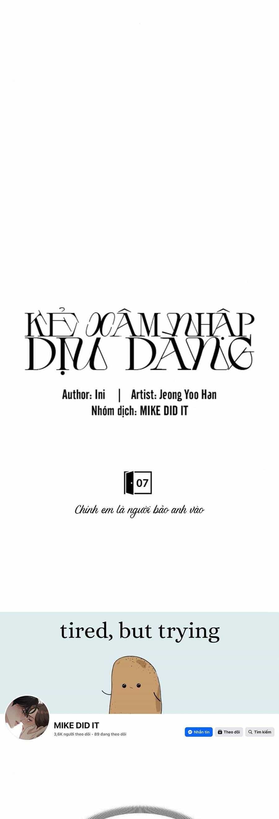 Kẻ Xâm Nhập Dịu Dàng - Chương 7 - ảnh 6