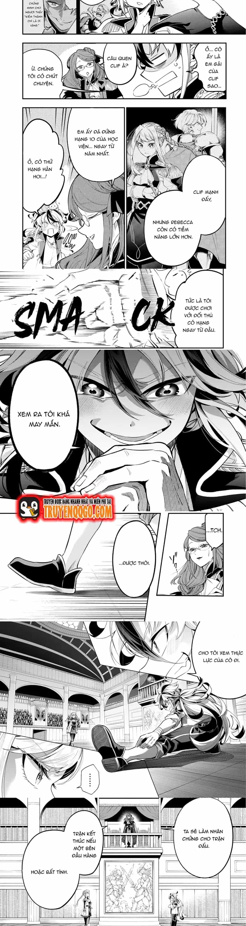 Ken O Motanai Ken Sei, Kizoku Ni Shihai Sa Reta Kishi Gakuen De Muso Suru - Chương 2 - ảnh 10