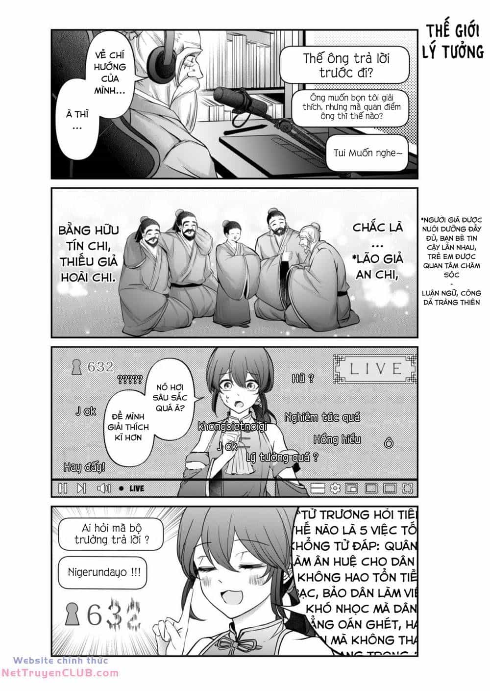 Khổng Tử Làm Vtuber - Chương 3 - ảnh 11