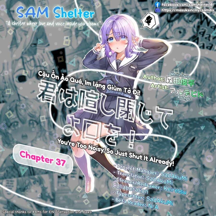 Kimi Wa Yakamashi Tojite Yo Kuchi Wo! - Chương 37 - ảnh 11