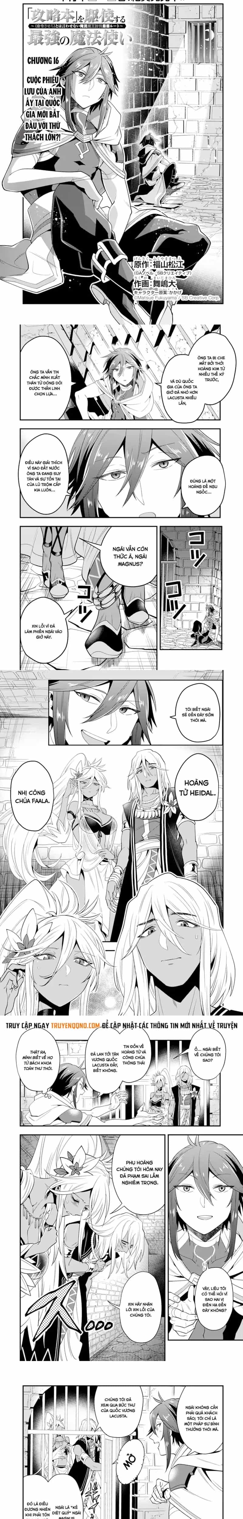 Kouryakubon Wo Kushi Suru Saikyou No Mahoutsukai - Chương 16 - ảnh 2