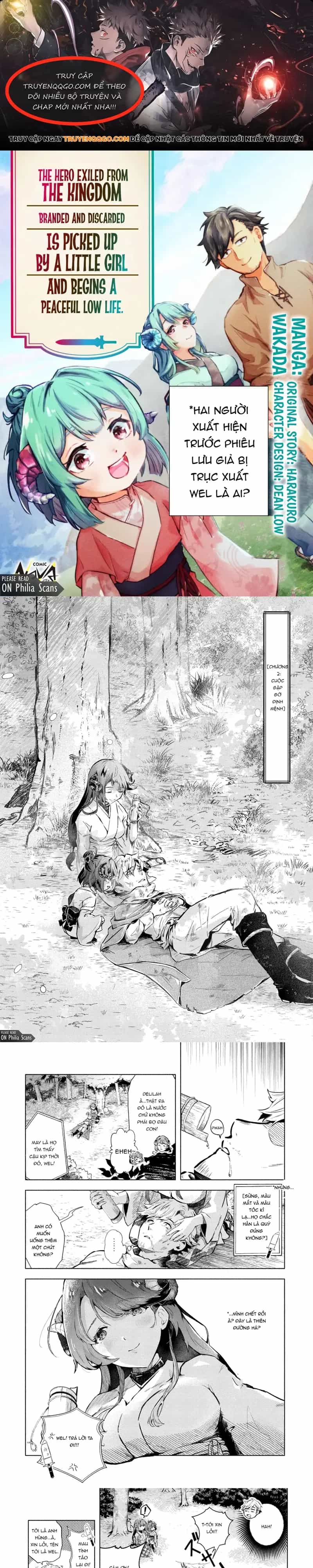 Kuni Ni Sute Rareta Rakuin Yuusha, Youjo Ni Hirowarete Shiawasena Slow Life Wo Hajimeru - Chương 2 - ảnh 1