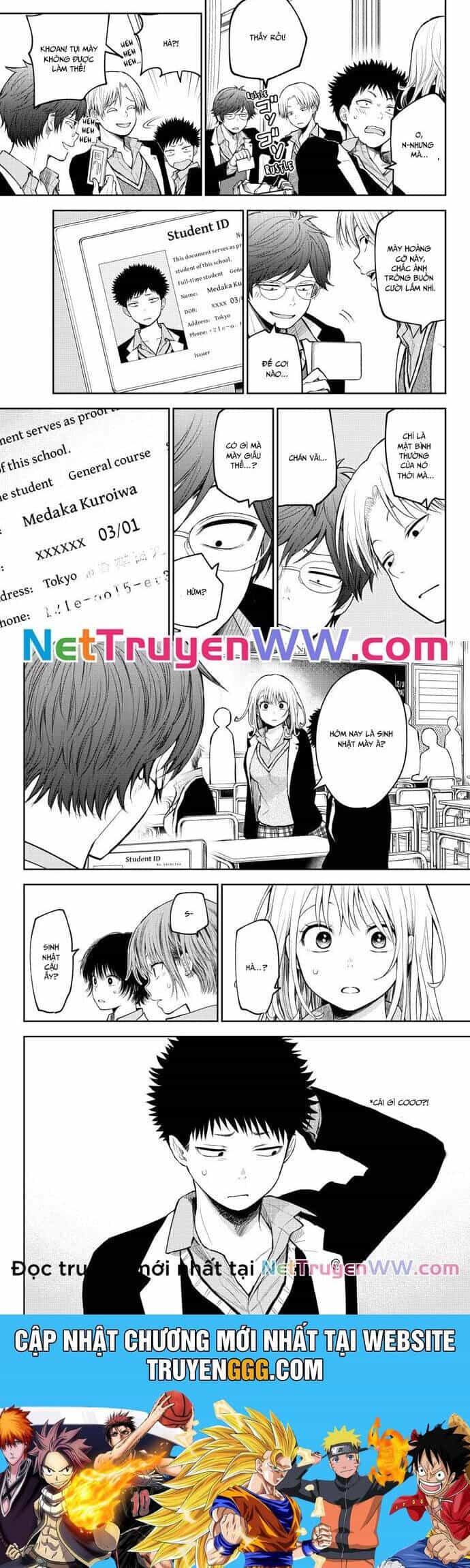 Kuroiwa Medaka Ni Watashi No Kawaii Ga Tsuujinai - Chương 140 - ảnh 6