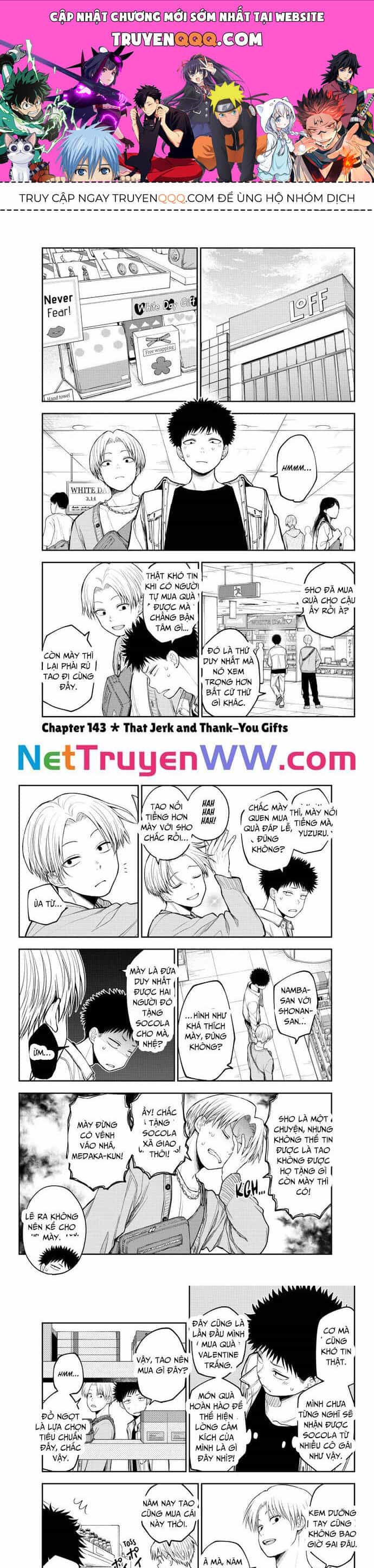 Kuroiwa Medaka Ni Watashi No Kawaii Ga Tsuujinai - Chương 143 - ảnh 1