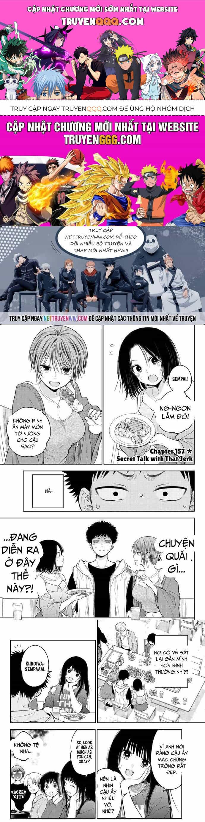 Kuroiwa Medaka Ni Watashi No Kawaii Ga Tsuujinai - Chương 157 - ảnh 1