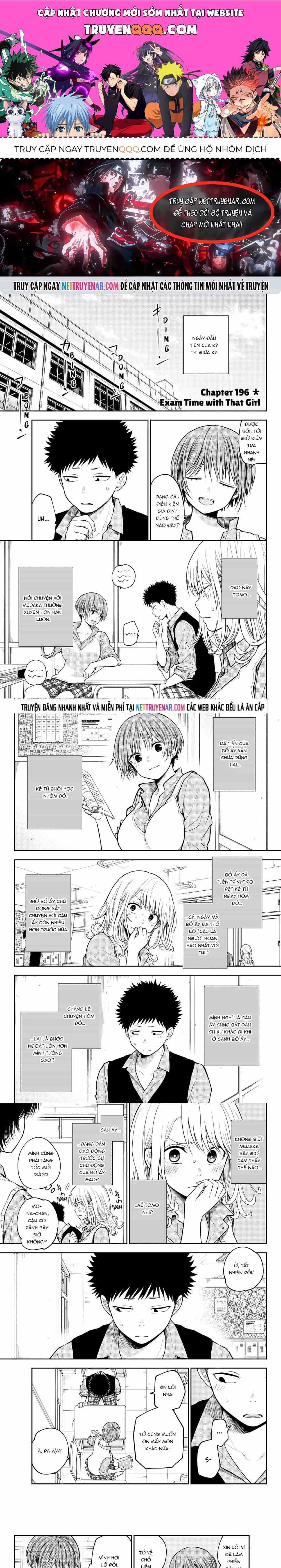 Kuroiwa Medaka Ni Watashi No Kawaii Ga Tsuujinai - Chương 196 - ảnh 1