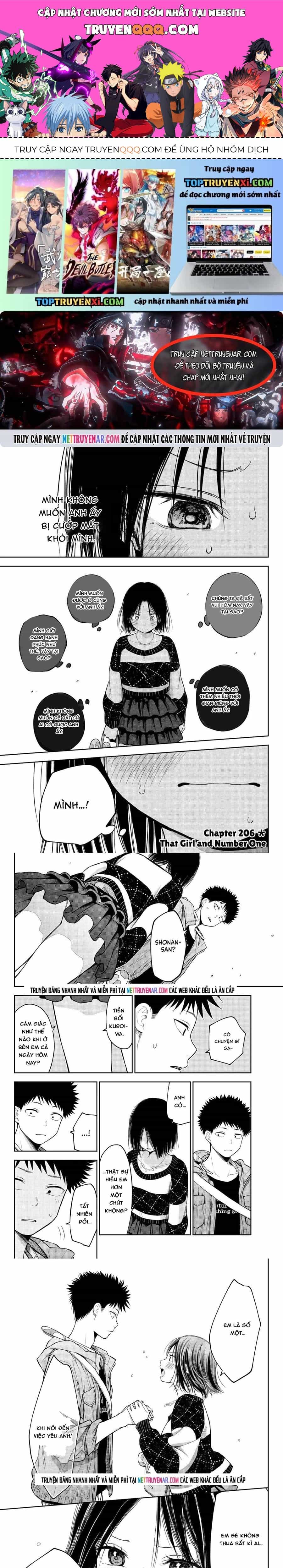 Kuroiwa Medaka Ni Watashi No Kawaii Ga Tsuujinai - Chương 206 - ảnh 1